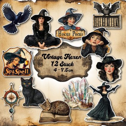 Sticker Set - Hexen Set 2 - Hologramm
