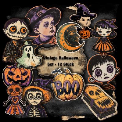 Sticker Set - Grusel-Set 2 - Hologramm