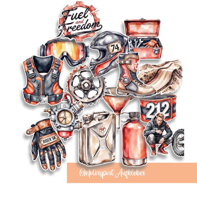 Aufkleber - Motorsport