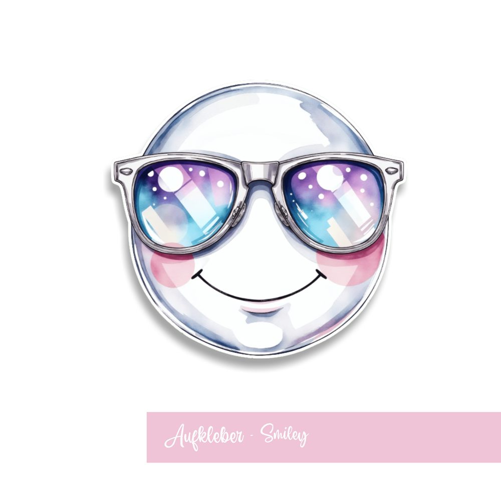 Aufkleber - Smiley – Bild 4