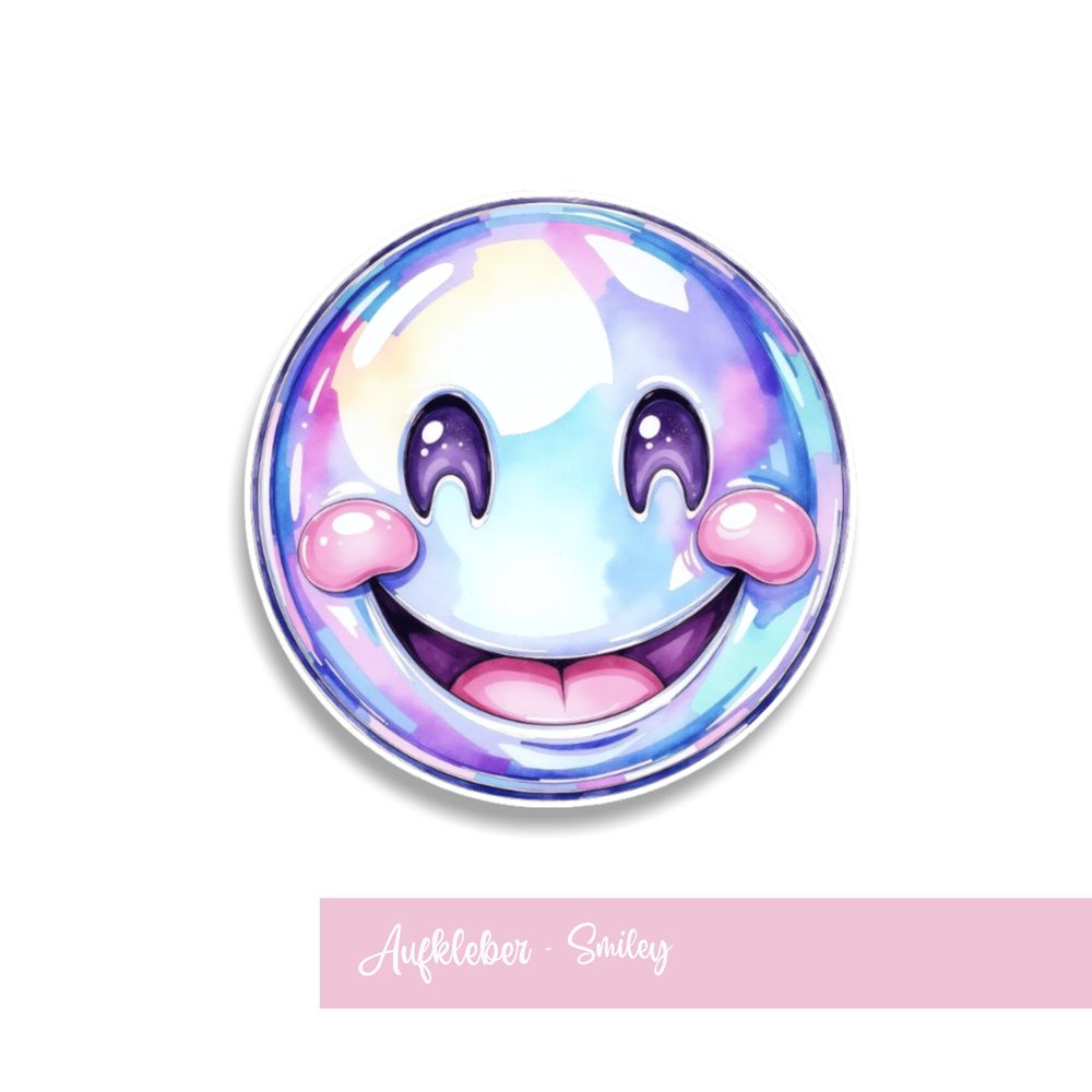 Aufkleber - Smiley – Bild 2