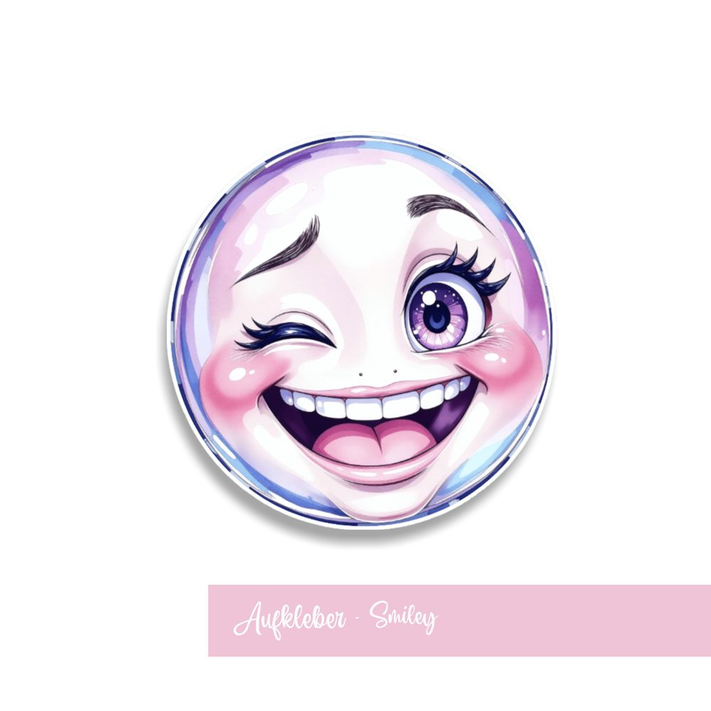 Aufkleber - Smiley – Bild 10