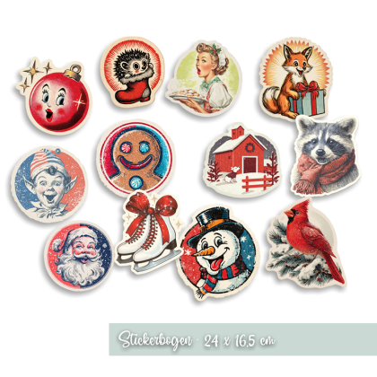 Sticker Set - Weihnachten 2