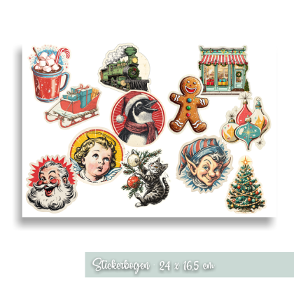 Sticker Set - Weihnachten