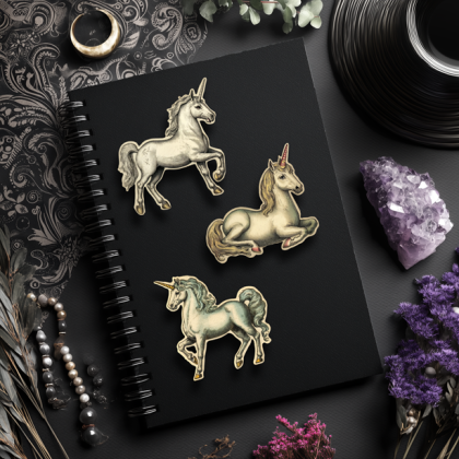 Sticker-Set - Einhorn - 3 Stück