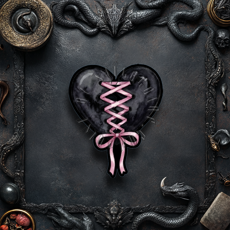 Sticker-Set - Gothic kokett - 7 Stück – Bild 3