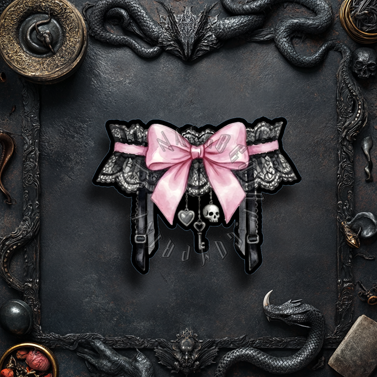 Sticker-Set - Gothic kokett - 7 Stück – Bild 8