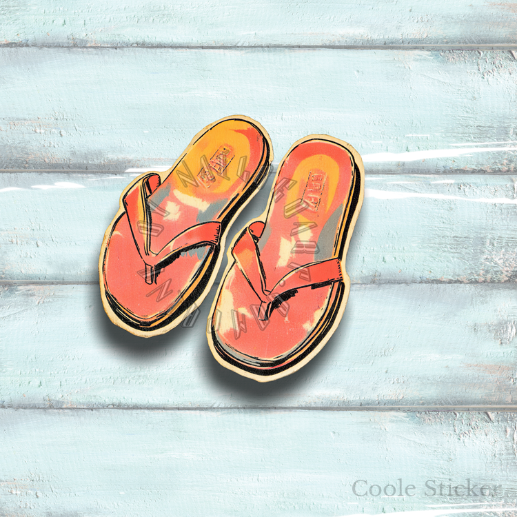 Sticker-Set - Retro Beach - 7 Stück – Bild 5