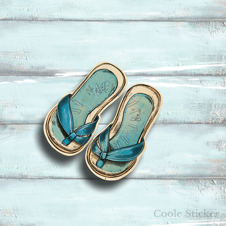 Sticker-Set - Retro Beach 2 - 7 Stück – Bild 4