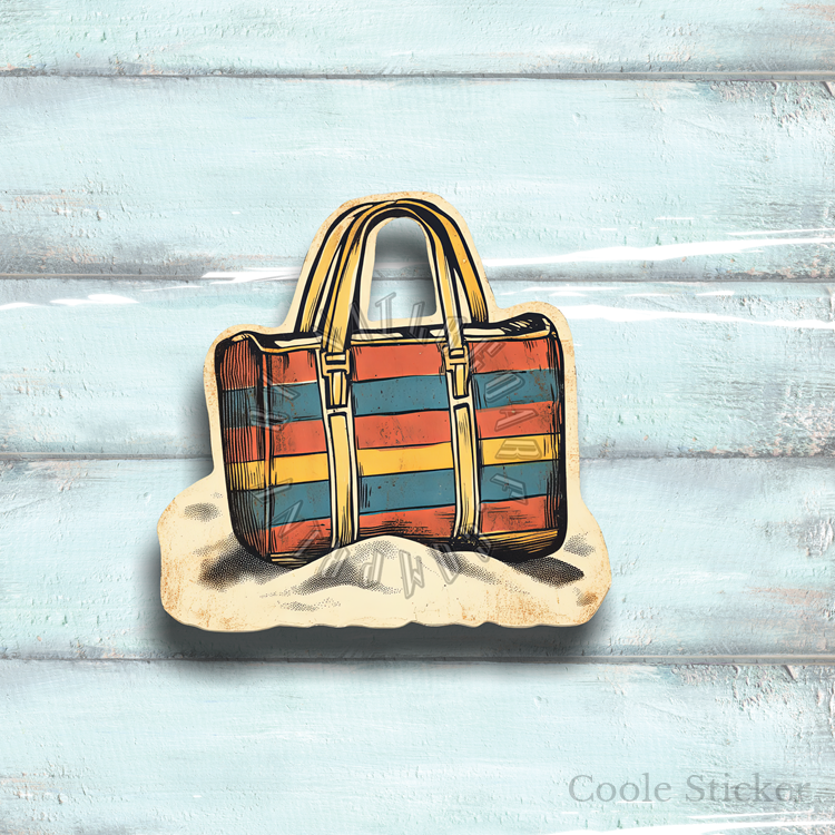 Sticker-Set - Retro Beach - 7 Stück – Bild 8