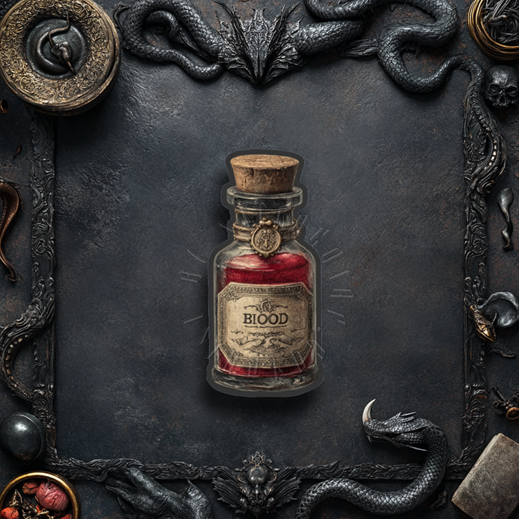 Sticker-Set - Vampire 7 Stück – Bild 7