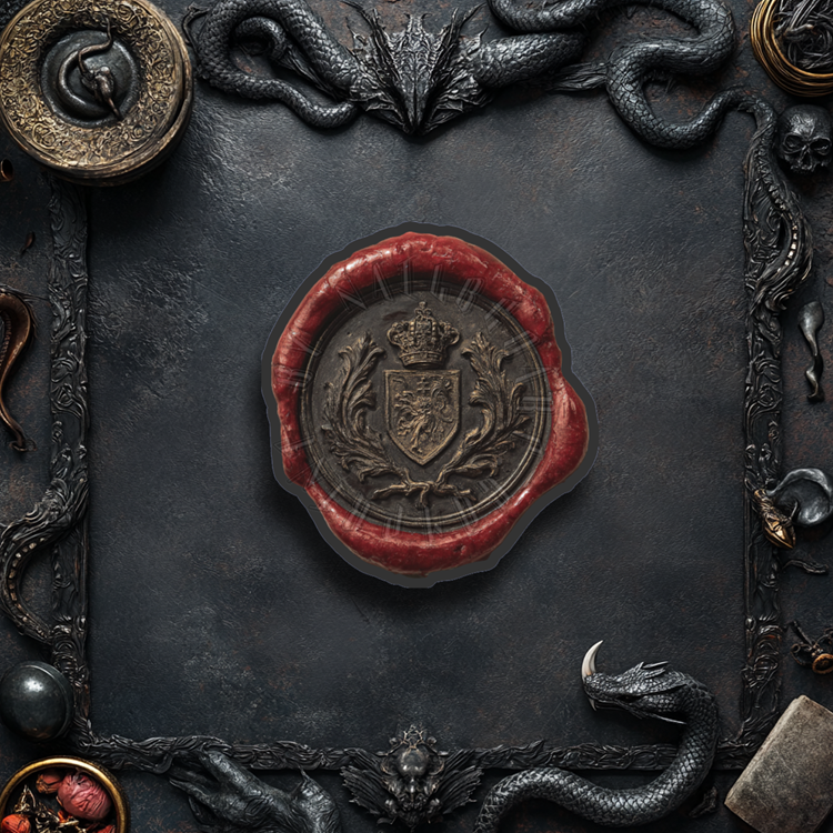 Sticker-Set - Vampire 7 Stück – Bild 3