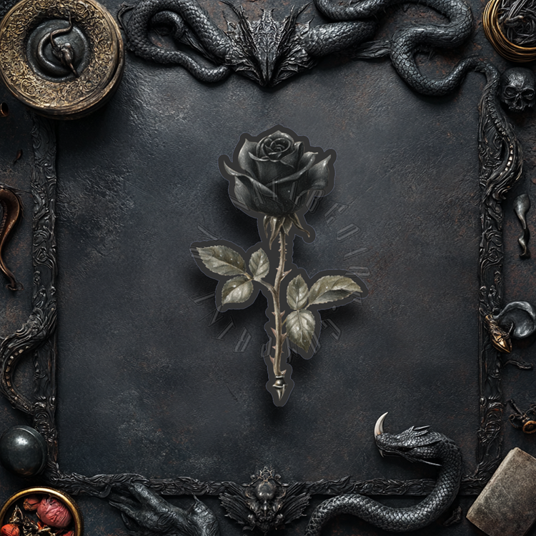 Sticker-Set - Vampire 7 Stück – Bild 4