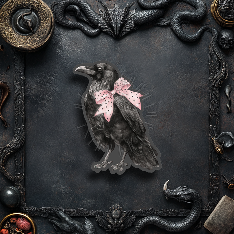 Sticker-Set - Halloween - Rosa- Schwarz - 7 Stück – Bild 5