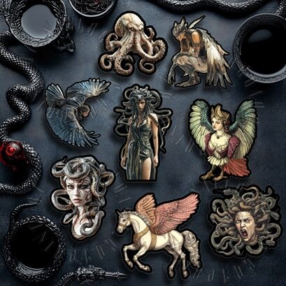 Sticker - Mystische Wesen